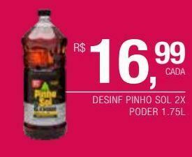 DB Supermercados Desinfetante pinho sol 1,75l oferta