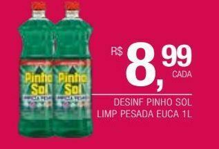 DB Supermercados Desinfetante pinho sol 1l oferta