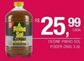 DB Supermercados Desinfetante pinho sol 3.8l oferta