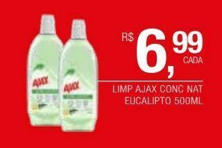 DB Supermercados Limpadores ajax 500ml oferta
