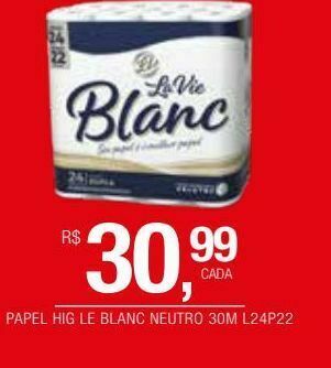 DB Supermercados Papel higiênico le blanc oferta