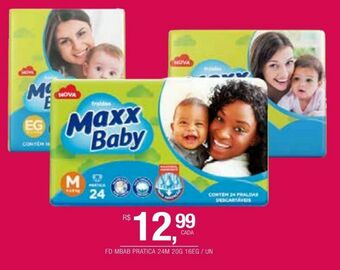 DB Supermercados Fraldas maxx baby oferta