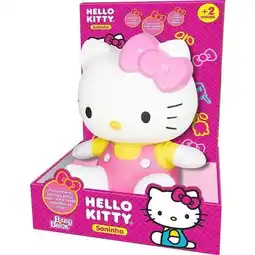 Benoit Boneca Hello Kitty Soninho Baby Brink 1991 20cm com Luz e Som oferta