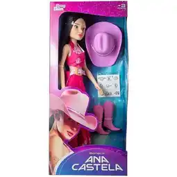 Benoit Boneca Ana Castela Baby Brink 1290 55cm com Chapéu Botas e Tatuagens oferta