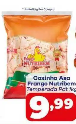 Barracão Supermercado Coixinha Asa Frango Nutribem Temperada Pct 1kg oferta