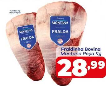 Fraldinha Bovina Montana 1kg