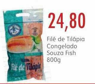 Epa Filé De Tilápia Congelado Souza Fish oferta