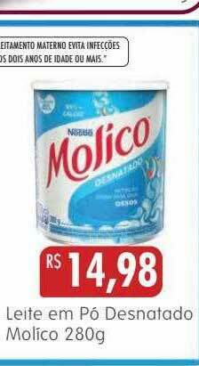 Epa Leite Em Pó Desnatado Molico oferta