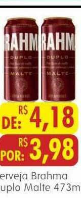 Epa Cerveja Brahma Duplo Malte oferta