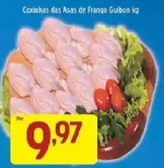 Supermercados Guanabara Coxinhas das Asas de Frango Guibon kg oferta