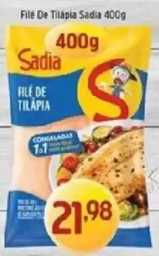Supermercados Guanabara Filé de tilápia sadia oferta