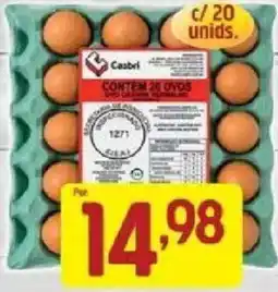 Supermercados Guanabara Ovos casbri oferta