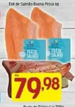 Supermercados Guanabara File de salmão buena pesca kg oferta
