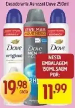 Supermercados Guanabara Desodorante aerossol dove oferta