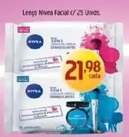 Supermercados Guanabara Lenço Nivea Facial oferta