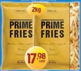 Supermercados Guanabara prime fries oferta