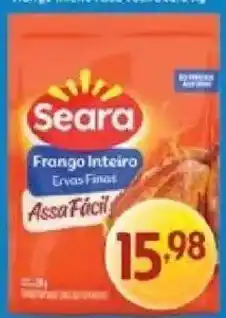 Supermercados Guanabara Frango inteiro ervas finas assa fácil oferta