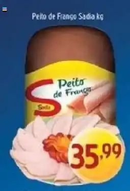 Supermercados Guanabara Peito de Frango Sadia kg oferta