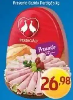 Supermercados Guanabara Presunto Cazido Perdigão oferta