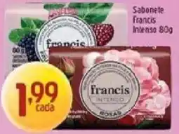 Supermercados Guanabara Sabonete francis intensa oferta