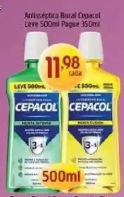 Supermercados Guanabara Antisséptico bucal cepacol oferta