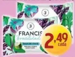 Supermercados Guanabara francis fragrância água de coco oferta