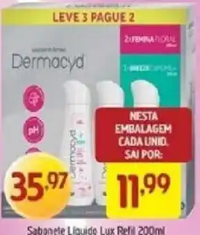 Supermercados Guanabara Sabonete liquido lux oferta