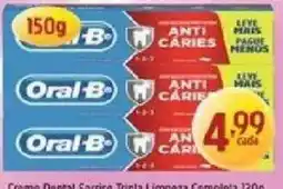 Supermercados Guanabara Creme Dental Savia Trinta Limoeza Completa oferta