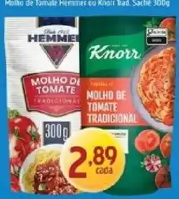 Supermercados Guanabara molho de tomate hemmer ou knorr trad oferta