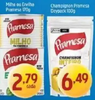 Supermercados Guanabara Milho ou Ervilha Pramesa oferta