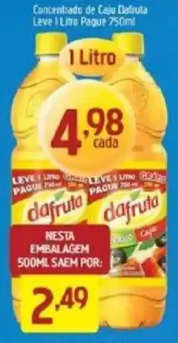 Supermercados Guanabara Concentrado de Caju Dafruta oferta