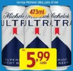 Supermercados Guanabara Cerveja michelob ultra latão oferta
