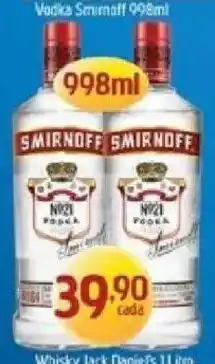 Supermercados Guanabara Vodka smirnoff oferta