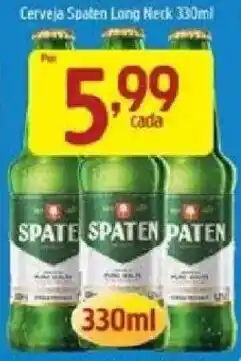 Supermercados Guanabara Cerveja spaten long neck oferta