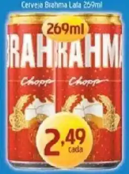 Supermercados Guanabara Cerveja brahma lata oferta