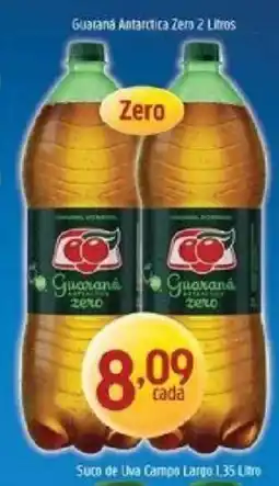 Supermercados Guanabara Guaraná Antarctica Zero oferta