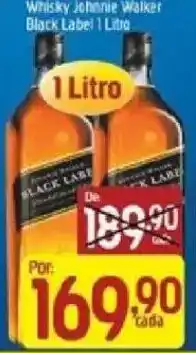 Supermercados Guanabara Whisky Johnnie Walker Black Label oferta