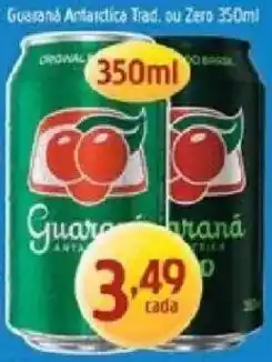 Supermercados Guanabara Guaraná antarctica trad. ou zero oferta