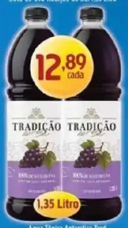 Supermercados Guanabara Tradição água tônica antisséptica fruta oferta