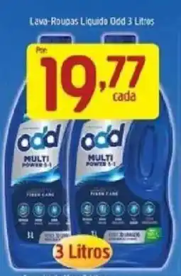 Supermercados Guanabara Lava-Roupas Líquido Odd 3 Litres oferta