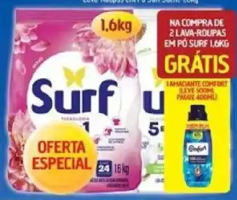 Supermercados Guanabara Lava-roupas em pó surf 1,6kg oferta
