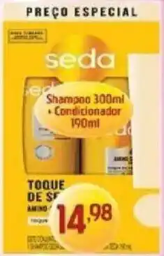 Supermercados Guanabara Shampoo seda + Condicionador oferta