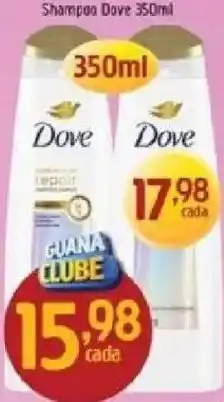 Supermercados Guanabara Shampoo dove oferta