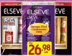 Supermercados Guanabara Shampoo elseve + condicionador oferta