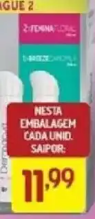 Supermercados Guanabara 2-femina floral oferta
