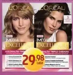 Supermercados Guanabara Loreal Paris media excel oferta