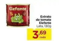 Carrefour Elefante - extrato de tomate oferta