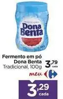 Carrefour Dona benta - fermento em pó oferta