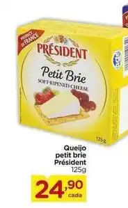 Carrefour Presidente - queijo petit brie oferta