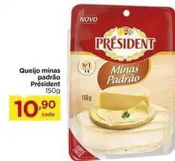 Carrefour President - queijo minas padrão oferta